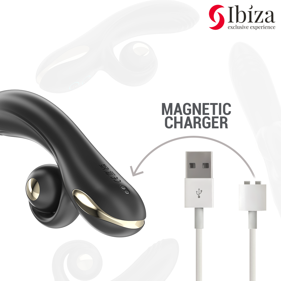 Ibiza Technology-Twister Vibrator Rotierend mit Stimulator Curvo · Vibratoren (Bild 6)