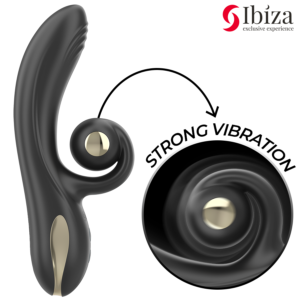 Ibiza Technology-Twister Vibrator Rotierend mit Stimulator Curvo · Vibratoren (Bild 3)