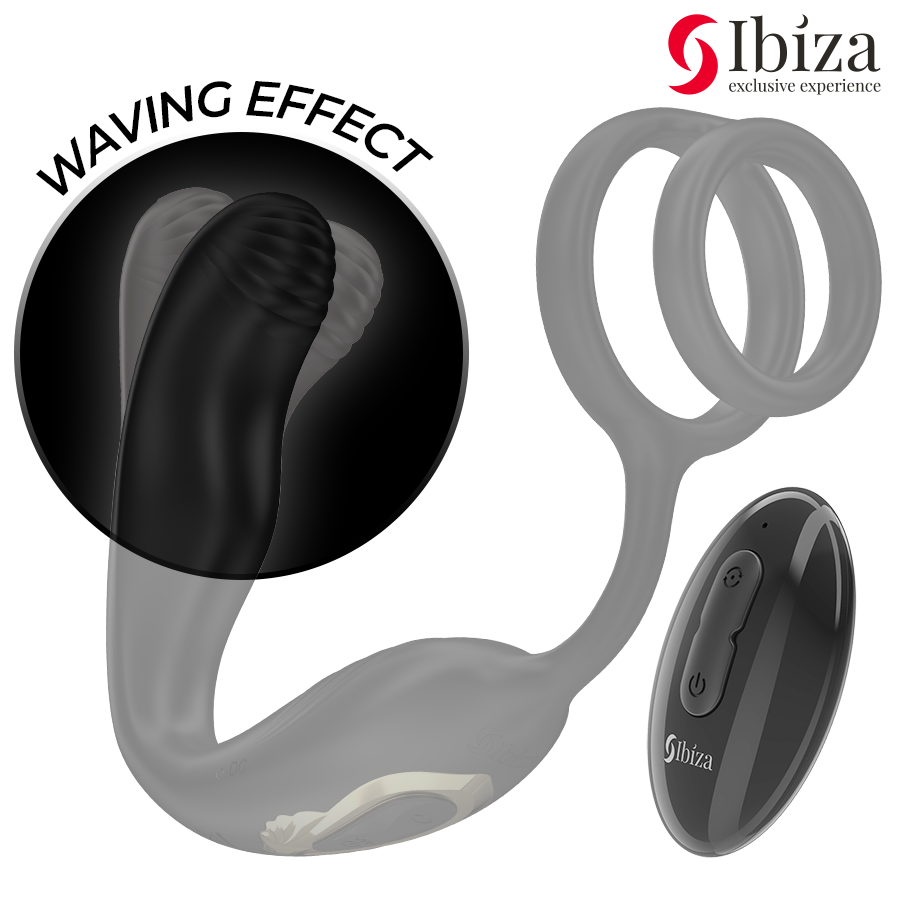 Ibiza Technology-Ring Vibrator Drehmaschine Wiggle · Sextoys (Bild 3)