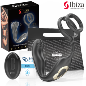 Ibiza Technology-Rotierender Vibro-Ring mit Fernbedienung Wiggle