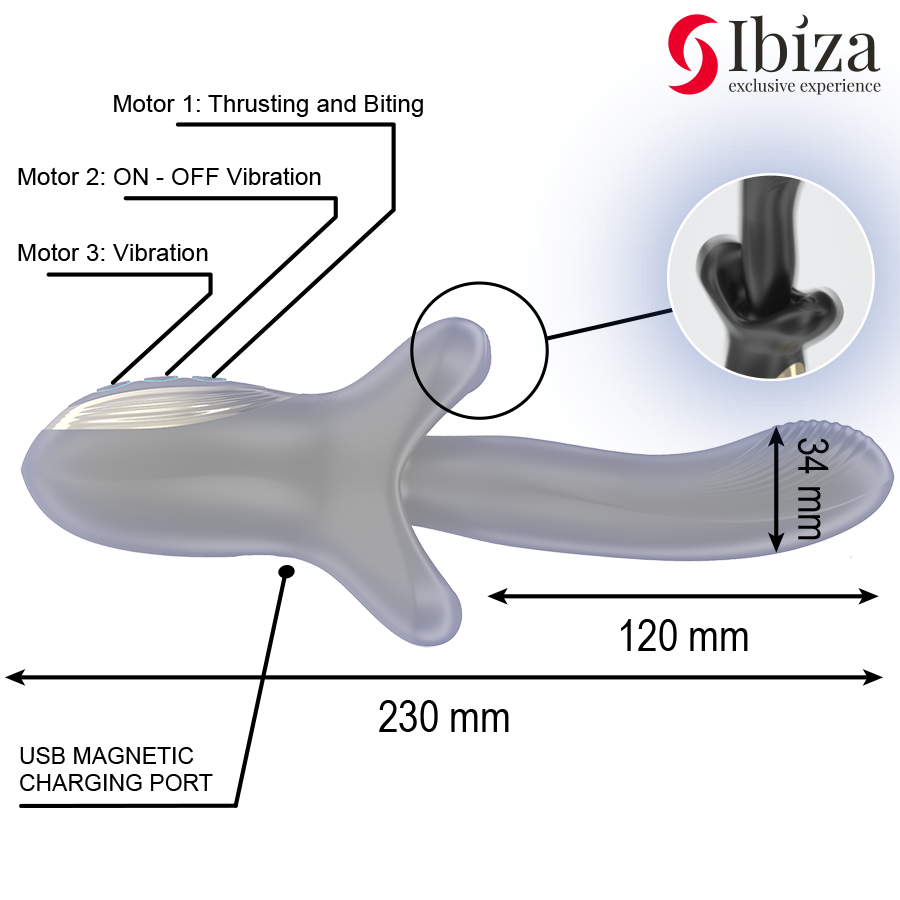 Ibiza-Vibrator leistungsstark mit Schubeffekt · Vibratoren (Bild 4)