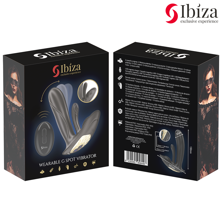 Ibiza Technology-Vibrator tragbar mit G-Punkt-Stimulation und · Vibratoren (Bild 7)