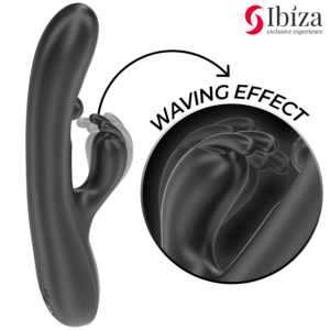 Ibiza-Vibrator leistungsstarkes Kaninchen mit rotierender Massagekugel, 3 · Vibratoren (Bild 5)