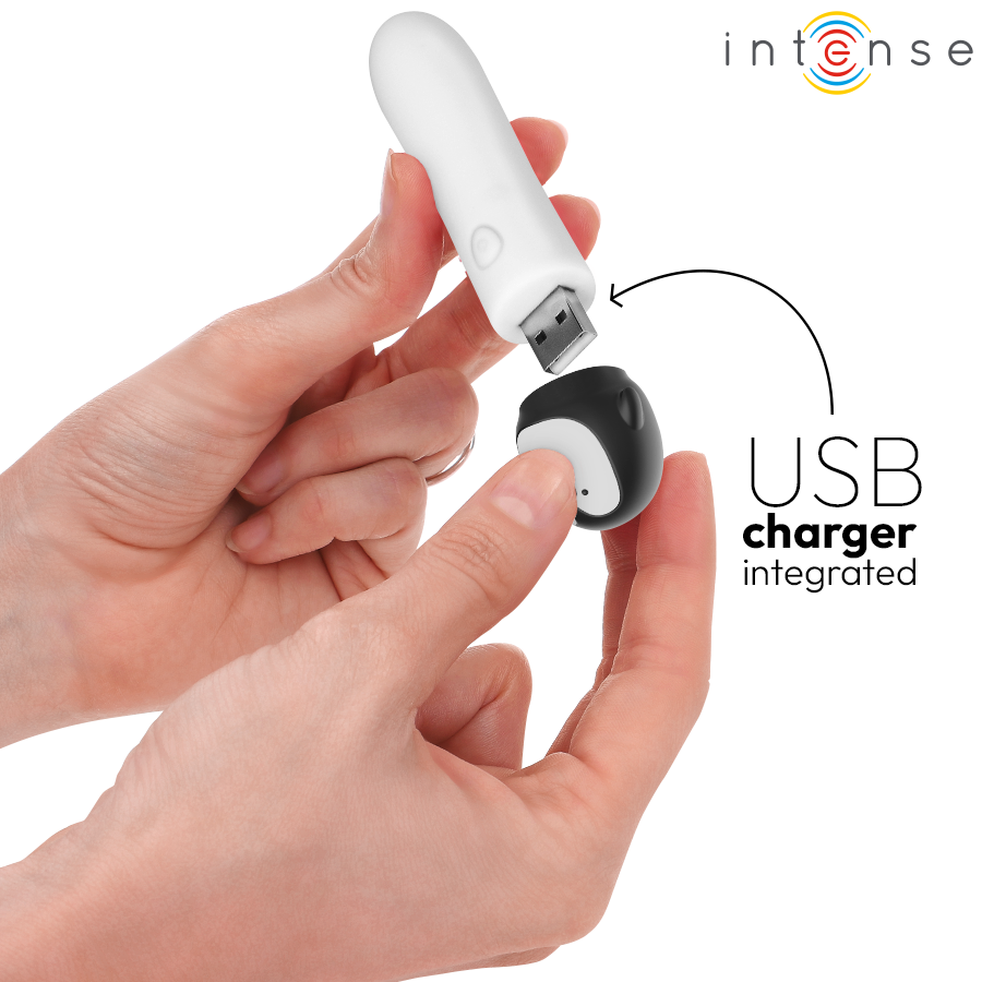Intense Fun Toys-Reicher Bullet Vibrationsform Penguin, Usb · Vibratoren (Bild 4)