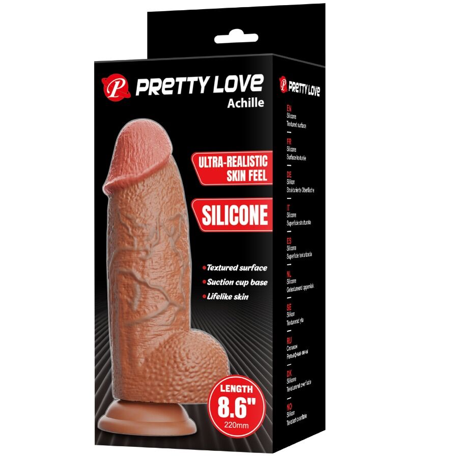 Dildos-Achilles Dildo Ultra Realistisch 22 cm-Silikon, Wasserdicht · Sextoys (Bild 5)