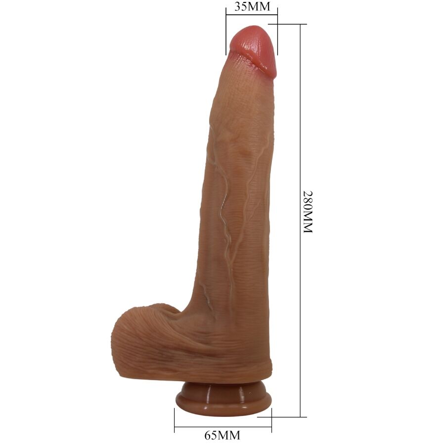 Dildos-Adley Dildo Ultra Realistic 28 cm-Silikon, Wasserdicht · Sextoys (Bild 2)