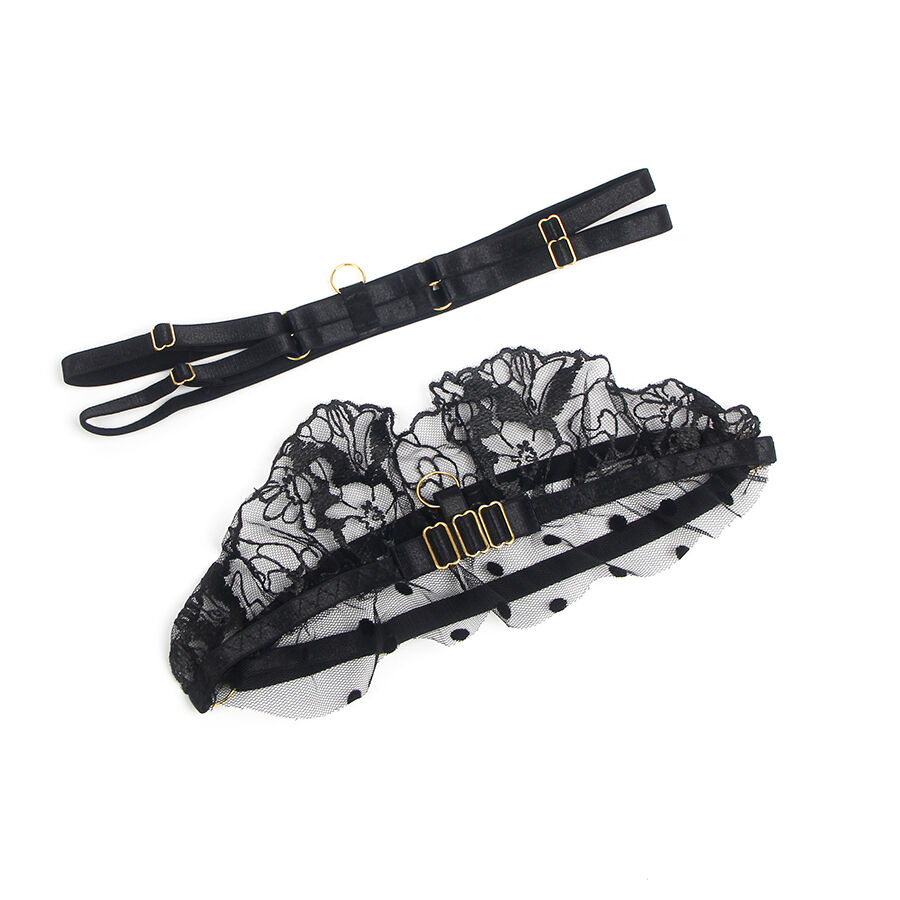 Subblime-957483 Set BH und Strumpfhalter in Spitze Schwarz · Spicy Dessous & Bodystockings (Bild 10)