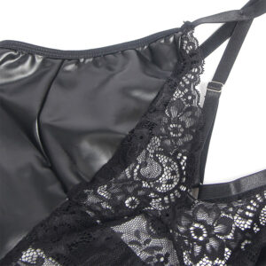 Subblime-957520 Kleid aus ökologischem Leder (pu) mit Pizzo · Spicy Dessous & Bodystockings (Bild 9)