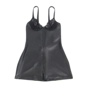 Subblime-957568 Imitation Anzug aus Leder mit Reißverschluss Schwarz · Spicy Dessous & Bodystockings (Bild 5)