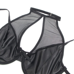 Subblime-957582 Set BH und Lederrock Pu Schwarz · Spicy Dessous & Bodystockings (Bild 5)