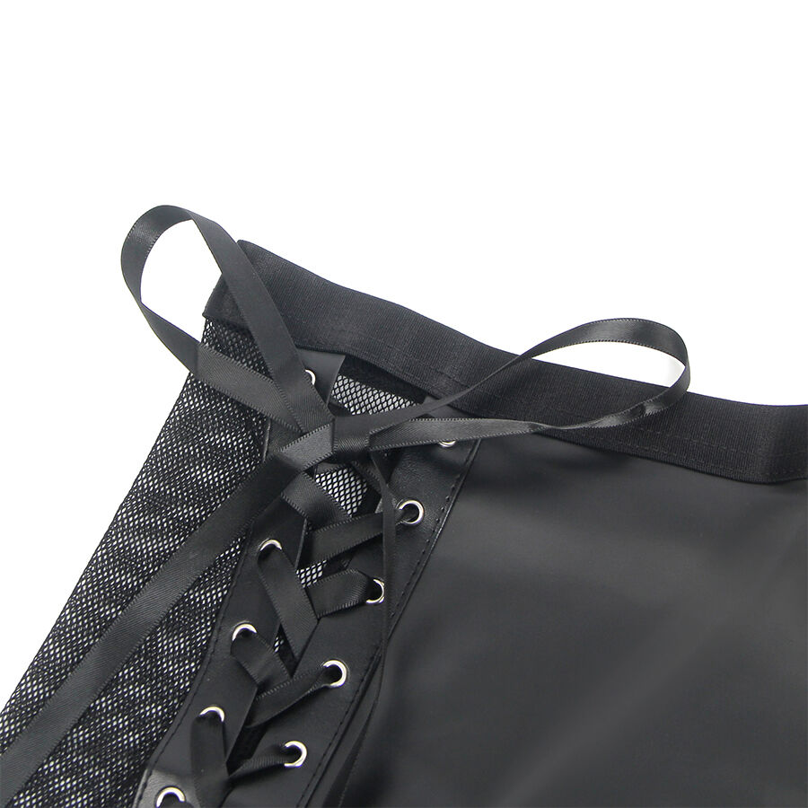 Subblime-957582 Set BH und Lederrock Pu Schwarz · Spicy Dessous & Bodystockings (Bild 6)