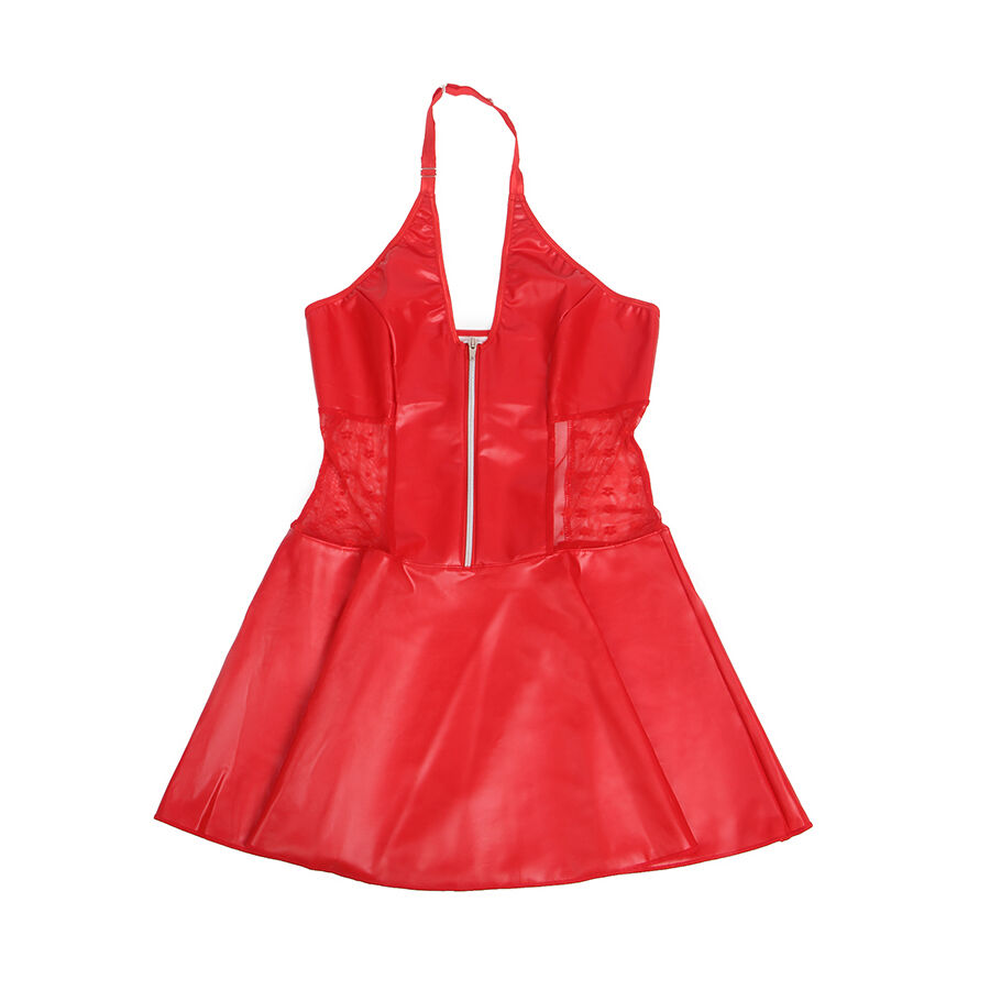 Subblime-957728 Echo Lederkleid mit Spitze und Reißverschluss · Spicy Dessous & Bodystockings (Bild 9)