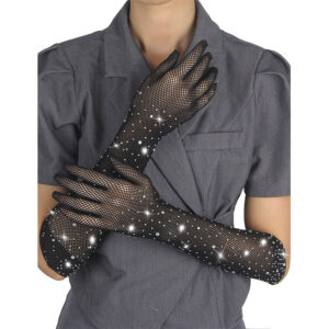 Subblime Accesories-957469SHINE Handschuhe Schwarz Transparent · Sexy Damen-Dessous (Bild 6)