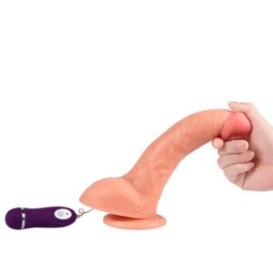 Shequ-Beast Dildo Vibrator mit Fernbedienung 24.5 cm-Silikon · Vibratoren (Bild 5)