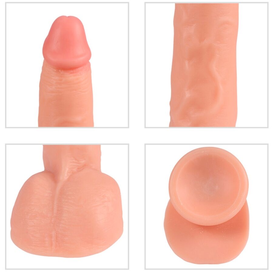 Shequ-Beast Dildo Vibrator mit Fernbedienung 24.5 cm-Silikon · Vibratoren (Bild 6)