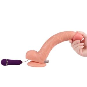 Shequ-Optimus Dildo Vibrierend mit Fernbedienung 28 cm-Silikon · Vibratoren (Bild 6)