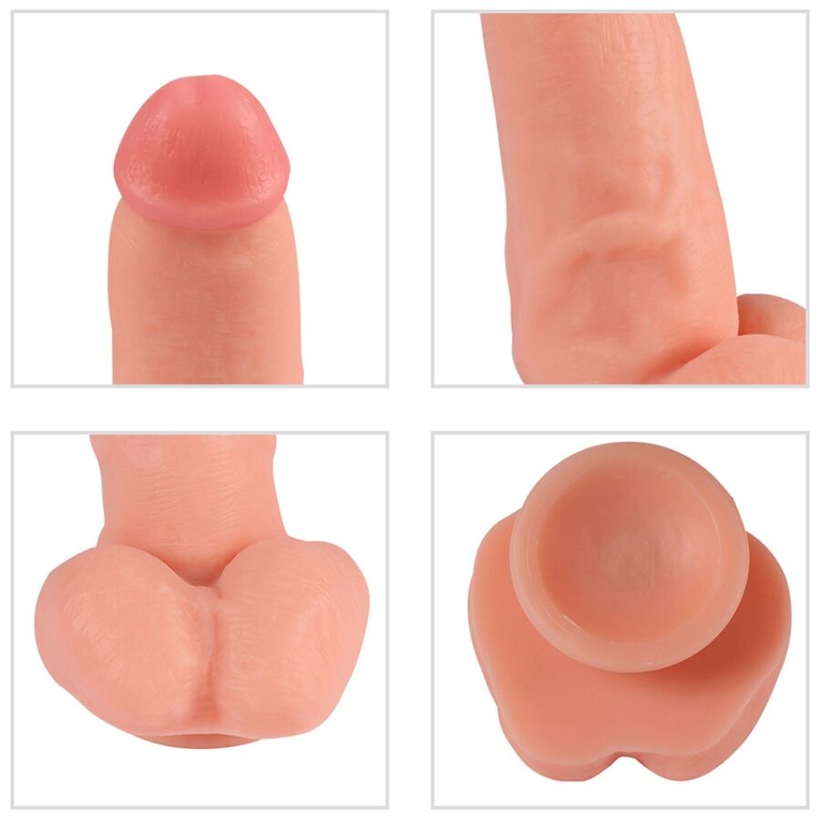 Shequ-Red Eagle Vibrator Dildo mit Fernbedienung 17 cm-Silikon · Vibratoren (Bild 6)