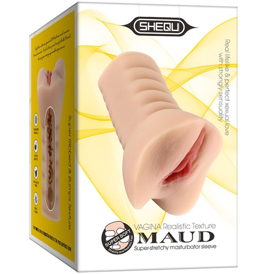 Shequ-Maud Vagina Masturbator-Silikon, Wasserdicht, Ruhe · Sextoys (Bild 4)