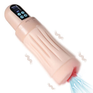 Xise Sucktrocker V3.0 Iii Masturbator Vagina mit Vibration-TPE, USB · Sextoys