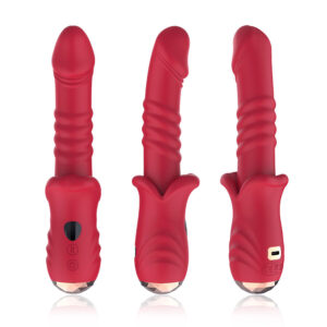 Armony Vibrators-Point a Vibrator Dildo Stimulator Rot-Silikon · Vibratoren (Bild 4)