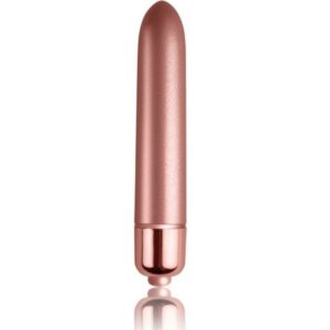 Rocks-off-Bullet-Vibrator mit Samtoberfläche Rose Bloom 10