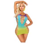 Leg Avenue Dresses-Mini Seamless Kleid mit Ocean Decoupage · Spicy Dessous & Bodystockings