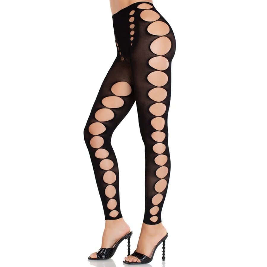 Leg Avenue Hosiery-Matte Strümpfe ohne Nähte ohne schwarze BH · Sexy Damen-Dessous (Bild 3)