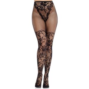 Leg Avenue Hosiery-Dahlia Overknee-Strümpfe aus Spitze