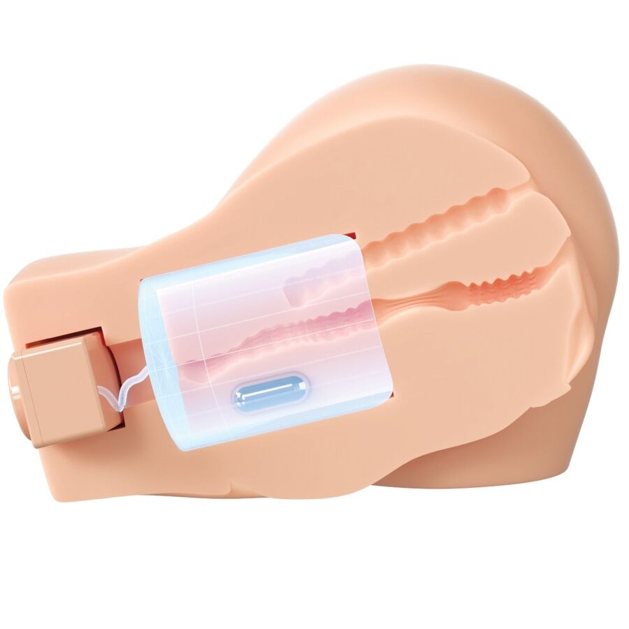 Pdx Elite-Back That Ass Up Masturbator Vibrator Vagina und Ano · Sextoys (Bild 2)