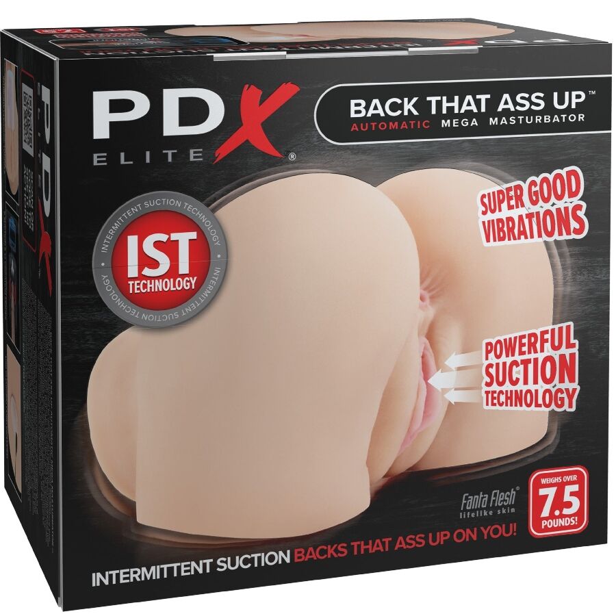 Pdx Elite-Back That Ass Up Masturbator Vibrator Vagina und Ano · Sextoys