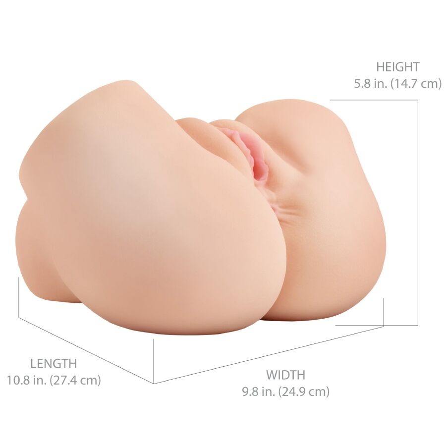 Pdx Elite-Back That Ass Up Masturbator Vibrator Vagina und Ano · Sextoys (Bild 3)