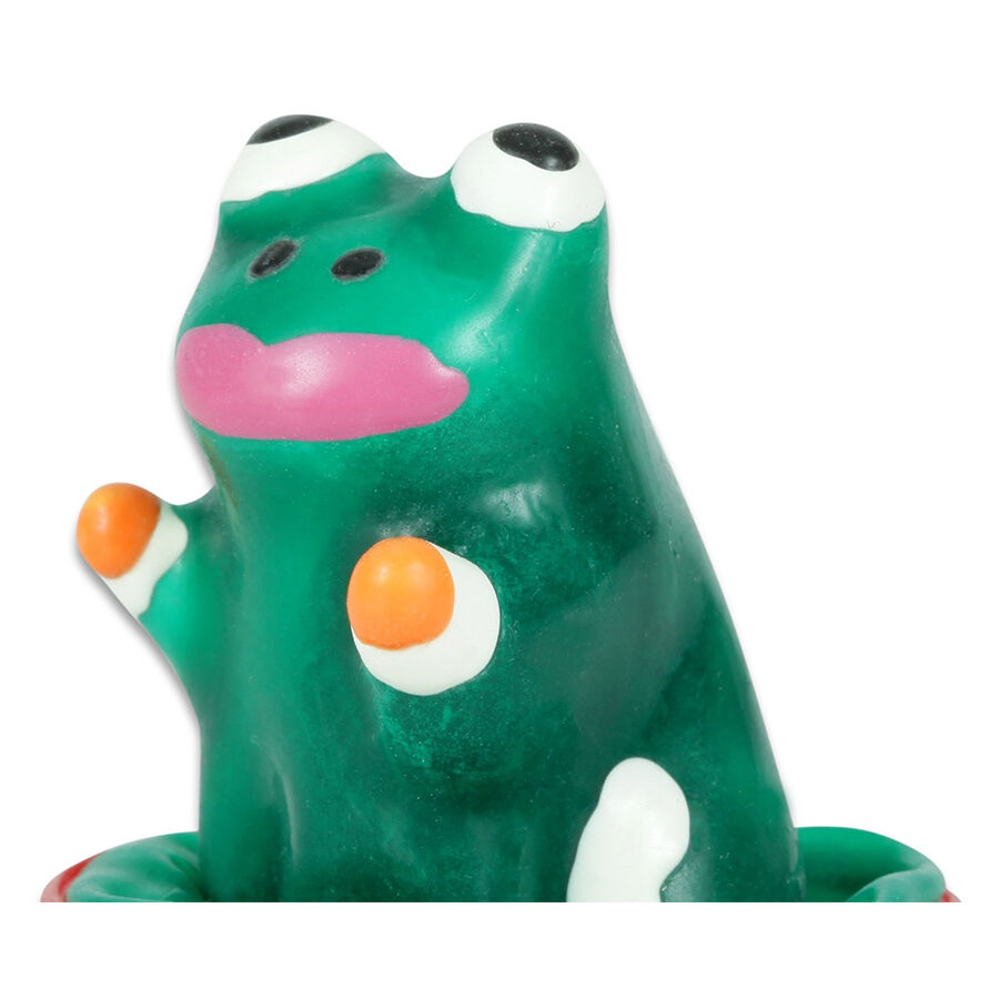 Condomerie-Kondom Gemälde Handbuch Modell Frosch 1-Latex · Lustige Kondome (Bild 2)