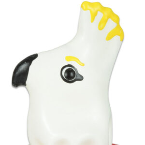 Condomerie-Kondom gemalt Handbuch Parrot White-Latex · Lustige Kondome (Bild 2)