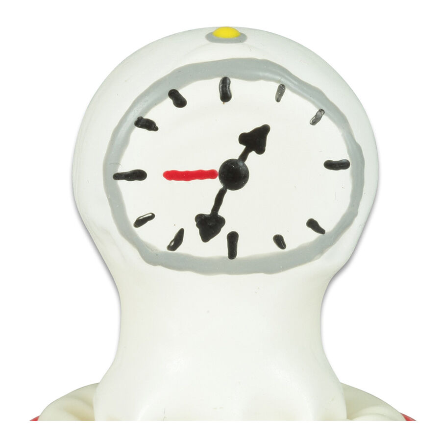 Condomerie-Uhr mit handbemalten Kondomen-Latex