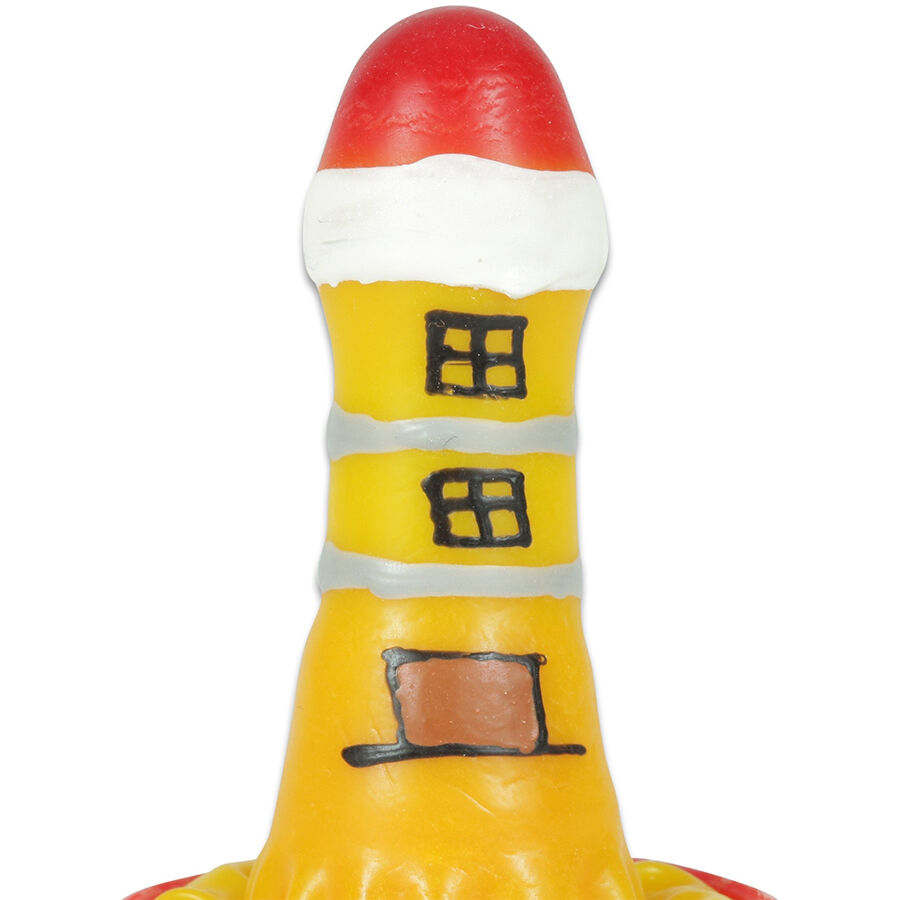 Condomerie-Handbemalte Kondome Brandaris, Kunstobjekt