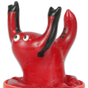 Condomerie-Kondom Gemälde Handbuch Red Scorpio-Latex · Lustige Kondome