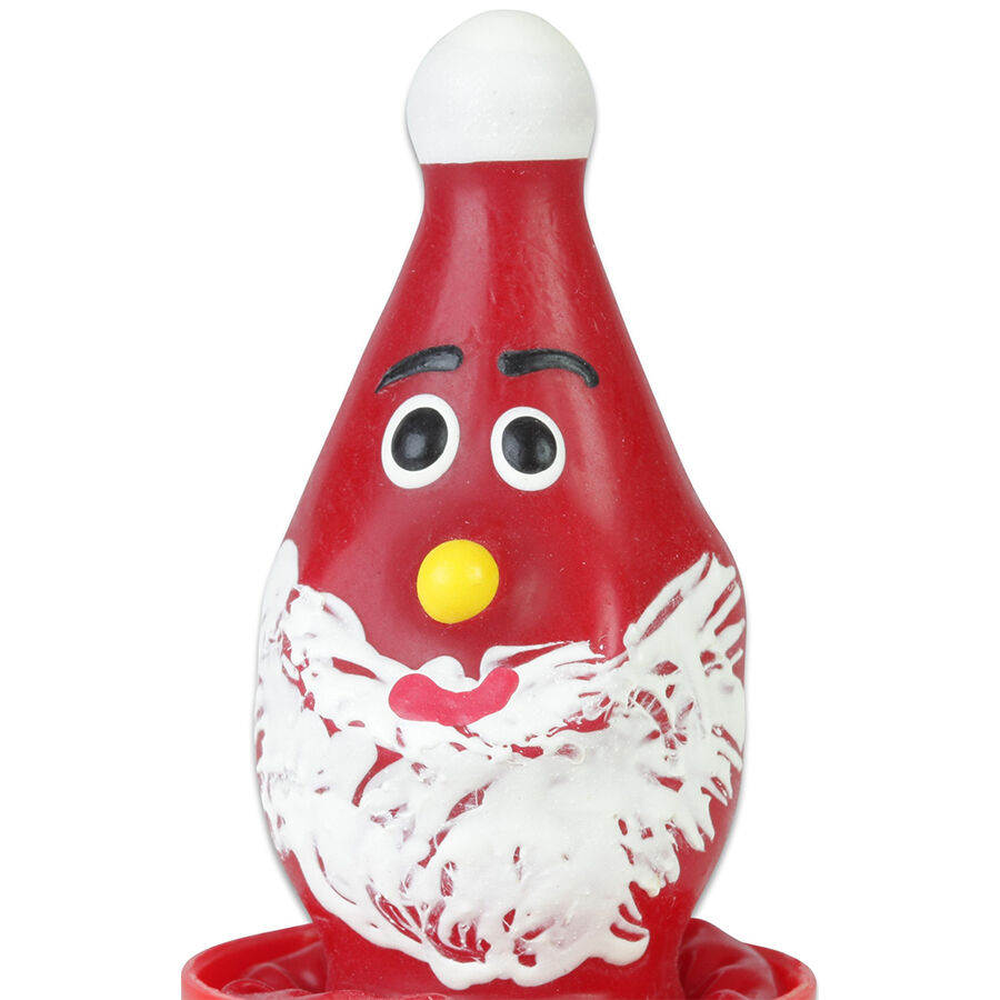 Condomerie-Handbemalte Kondome Neuheit Sankt Nikolaus