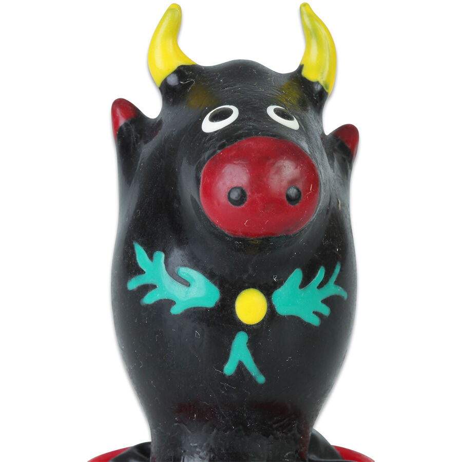 Condomerie-Handbemalte Kondome Modell Bull Schwarz 1-Latex