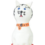 Condomerie-Kondom Gemälde Handbuch Katze Weiß-Latex · Lustige Kondome