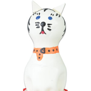 Condomerie-Handbemalte Kondome Weiße Katze-Latex