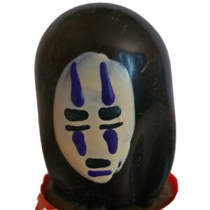 Condomerie-Handbemalte Kondome Mask Ghost Schwarz-Latex