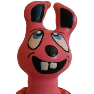 Condomerie-Handbemalte Kondome Laughing Pink Hare-Latex