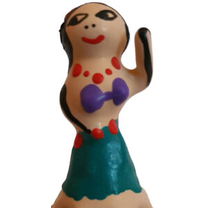 Condomerie-Handbemaltes Kondom Hula Girl-Latex