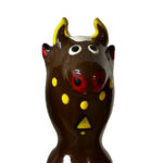 Condomerie-Kondom Gemälde Handbuch Bull Schwarz Modell 2-Latex · Lustige Kondome