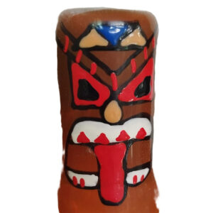 Condomerie-Handbemalte Kondome Tiki Totem-01-Latex