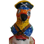Condomerie-Captain Parrot Kondom Gemälde Handbuch · Lustige Kondome
