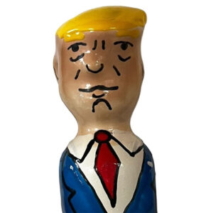 Condomerie-Kondom Handgemälde Grumpy Trump · Lustige Kondome