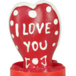 Condomerie-Kondom Handgemaltes Herz Ich liebe dich – Modell 2 · Lustige Kondome