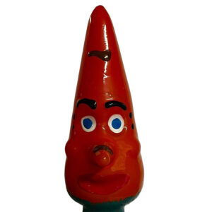 Condomerie-Ausgefallene handbemalte Kondome Karotte XL-Latex