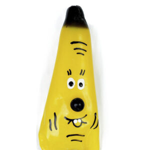 Condomerie-Handbemalte Kondome Modell Banane XL-Latex